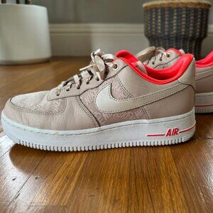 (Like New) Pink/Nude Nike AF1s